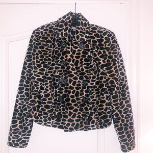 Mythology Animal Print Blazer/Jacket, 6